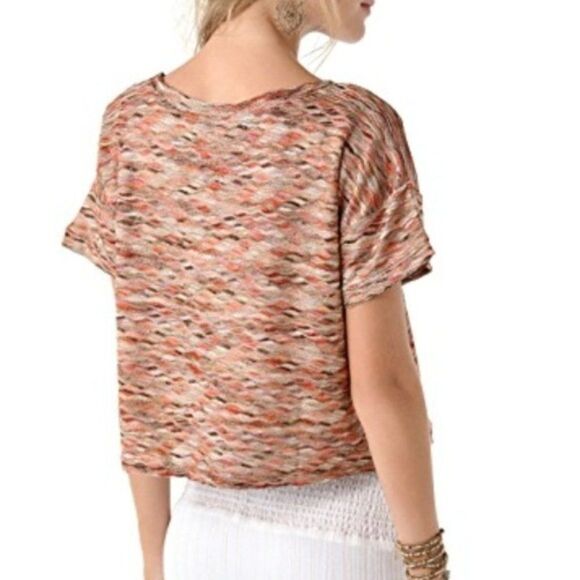 Free People Rainbow Wave  T-Shirt - Picture 2 of 5